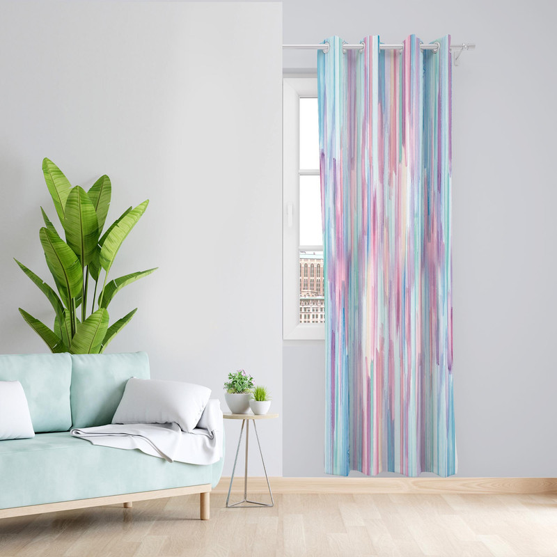 پرده مدل  مخمل پانچی کد 1055 سایز 140x200 سانتی متر