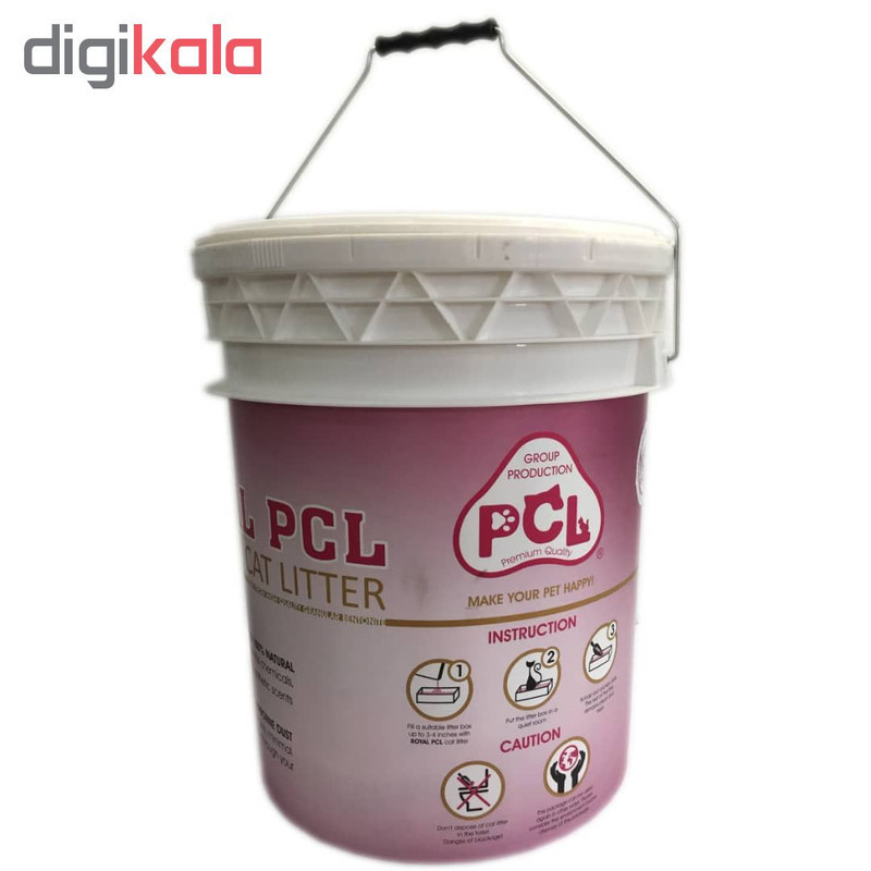 خاک بستر گربه پی سی ال مدل ROYAL PCL حجم 20 لیتر