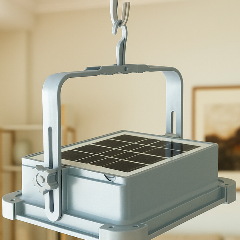 چراغ کمپینگ ای ار مدل 300w-6battry با نور مهتابی