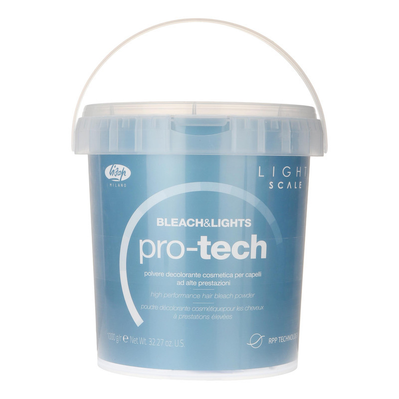 پودر دکلره لیزاپ مدل pro-tech وزن 1000 گرم رنگ سفید