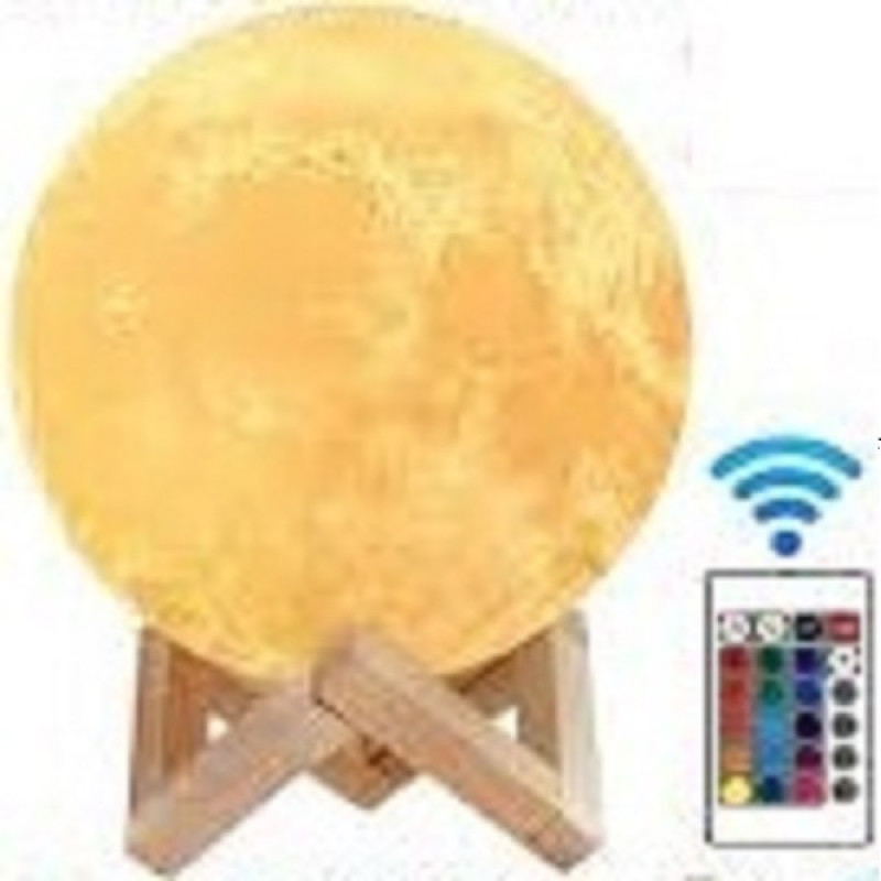 آباژور رومیزی مدل کره ماه کد M4