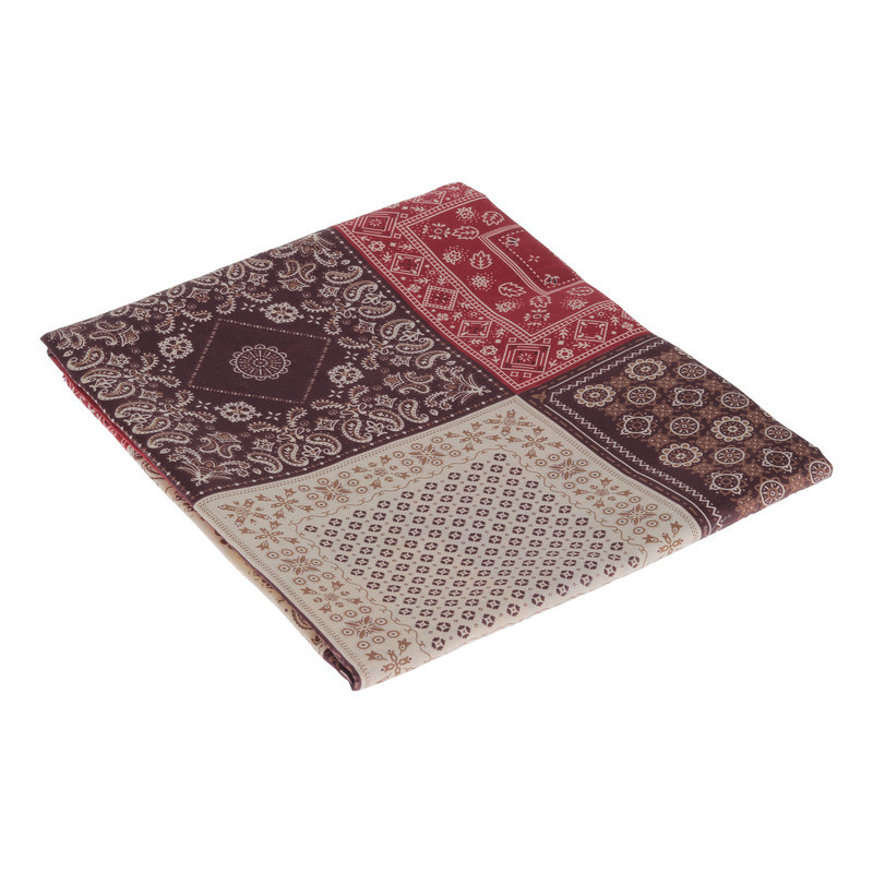 ملحفه ناتوسا مدل کشدار سنتی یک نفره سایز 90x200 سانتی متر