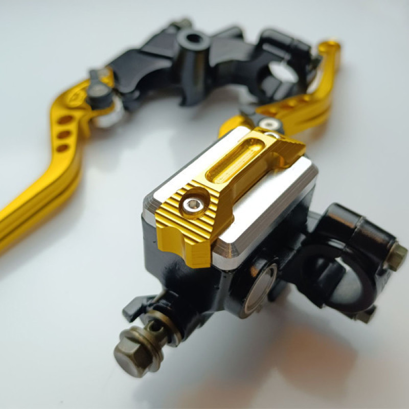 کتی کلاچ و ترمز موتور سیکلت وارون مدل پمپ دار کد B-8-GLD بسته 2 عددی
