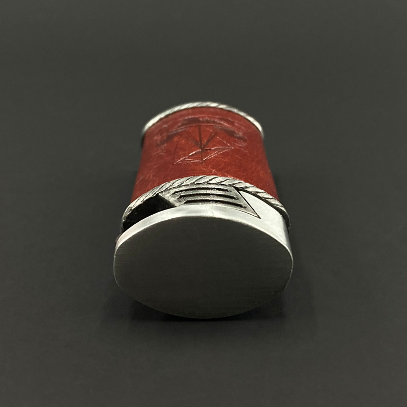 فندک مدل سنگی چرمی طرح قایق کد DKD-1519