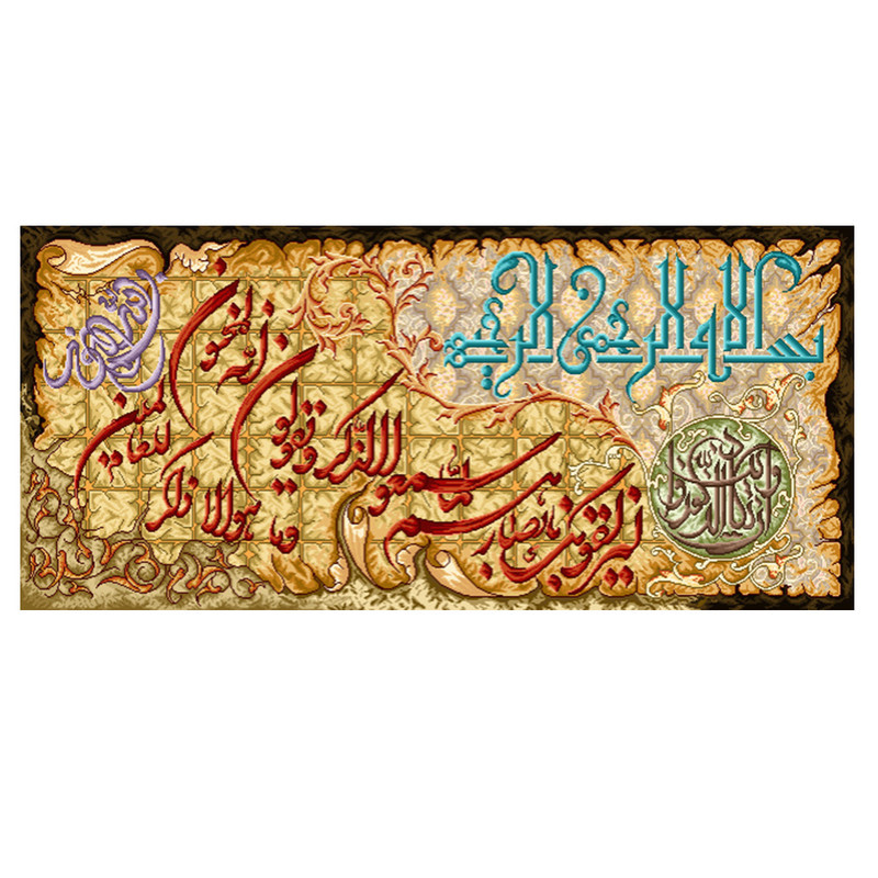 نخ و نقشه تابلوفرش مدل 2247