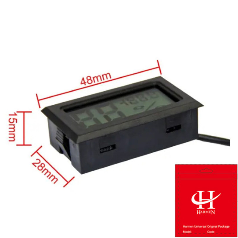 دماسنج و رطوبت سنج هارمن مدل HR-THLX900