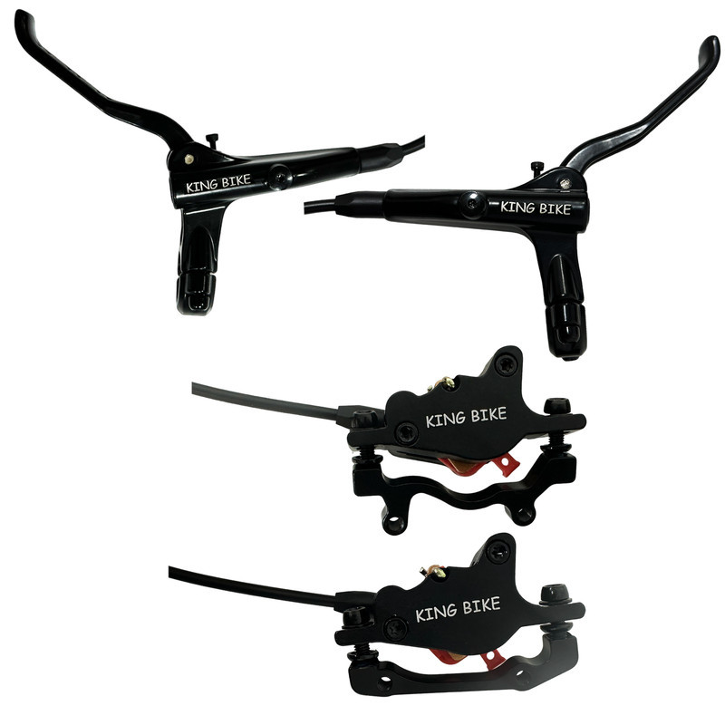 ست ترمز دوچرخه مدل هیدرولیک KING BIKE بسته 6 عددی