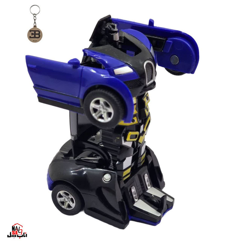 ماشین بازی ناب سل مدل بوگاتی تبدیل شونده Bugatti Naab001 همراه با جاسوییچی