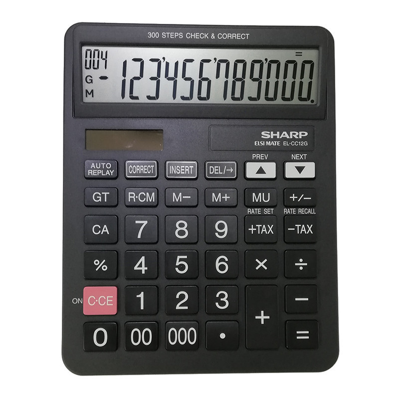 ماشین حساب شارپ مدل EL-CC12G