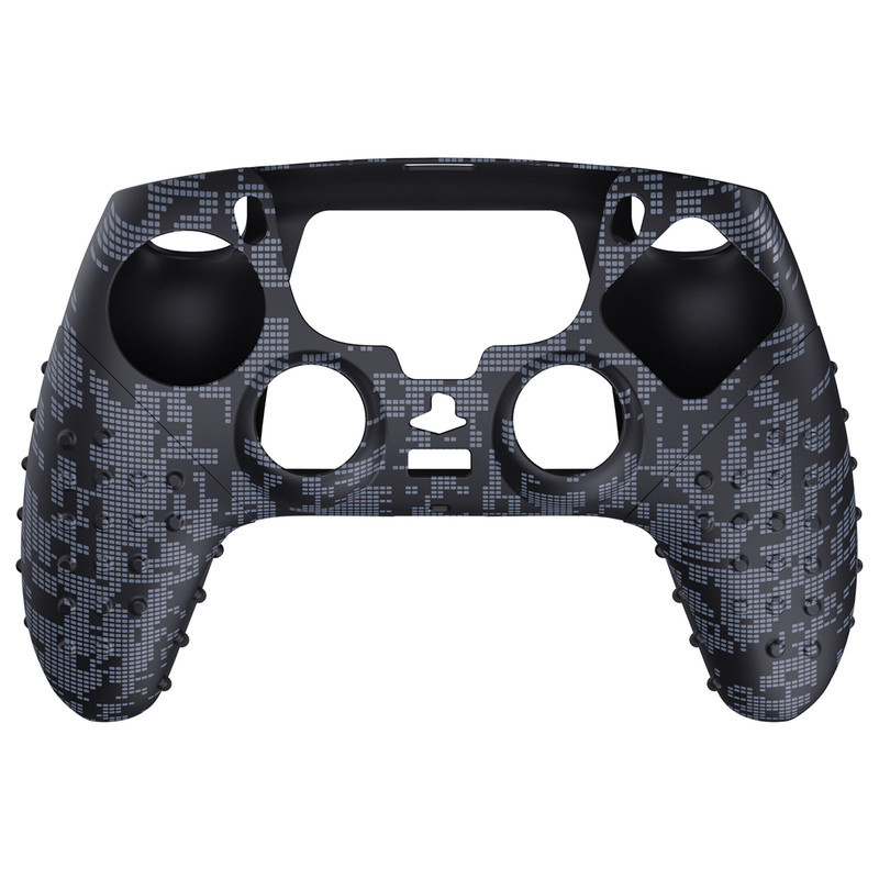 محافظ دسته پلی استیشن 5 اسپارک فاکس مدل Silicone Grip Pack Digital Camo به همراه روکش آنالوگ