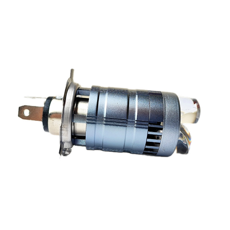 لامپ هدلایت لنز دار دو حالته موتور سیکلت مدل FERED LENS پایه H4