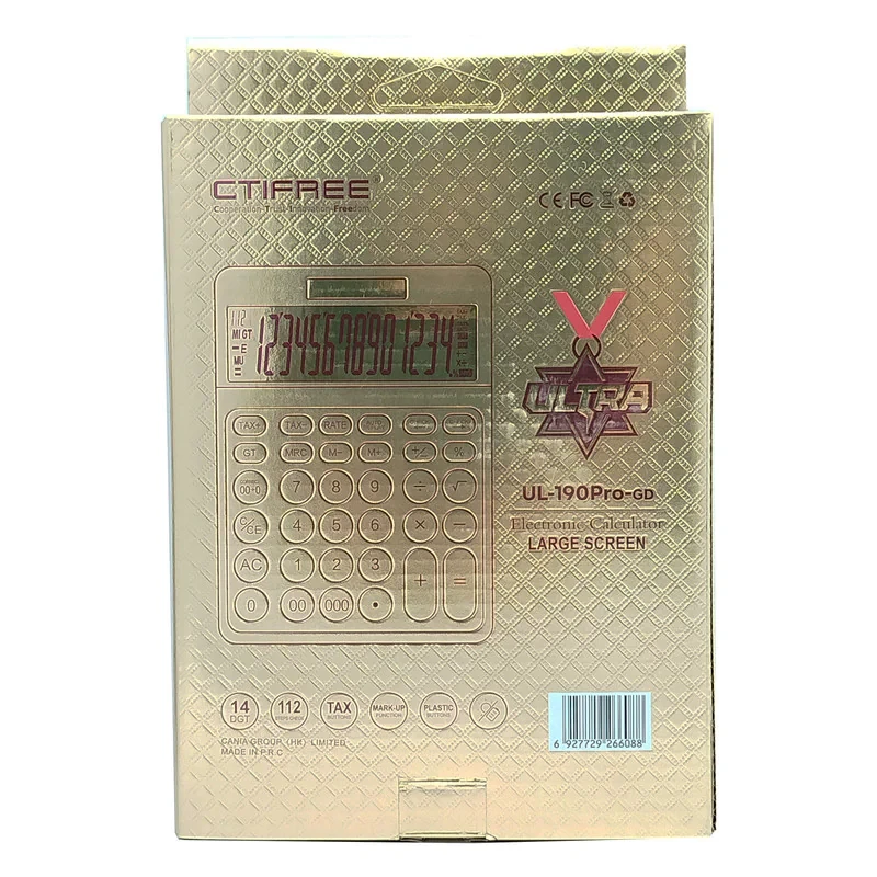 ماشین حساب سیتی فری مدل UL-190Pro