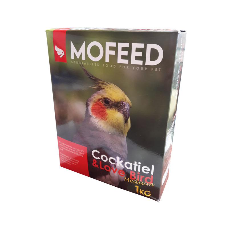غذای عروس هلندی و مرغ عشق مفید مدل Cockatiel&Love Bird Medium کد 140205 وزن 1 کیلوگرم