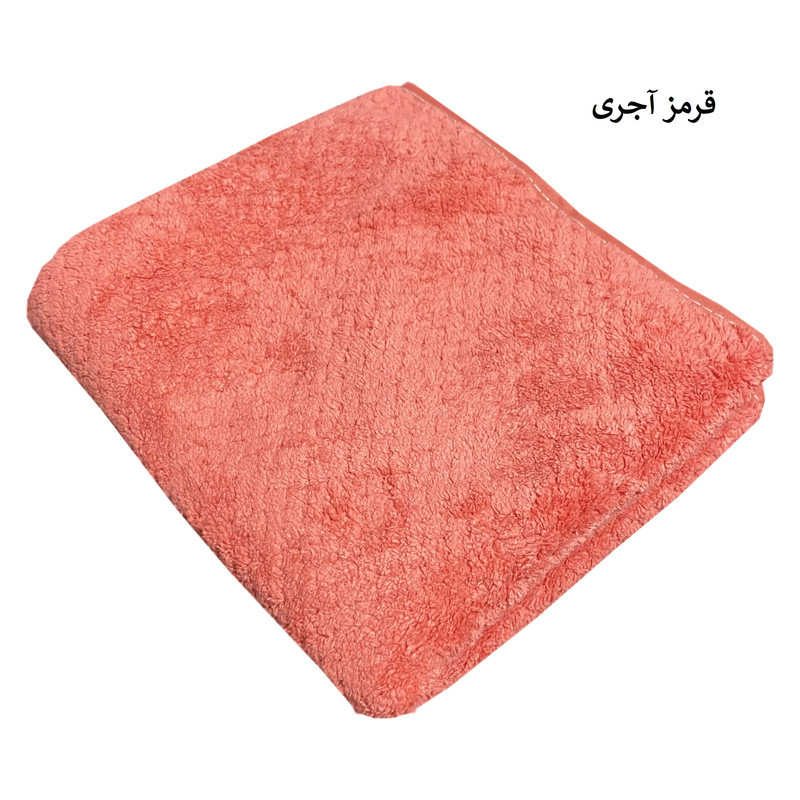 حوله دستی شایسته مدل نسترن سایز 35X75 سانتی متر