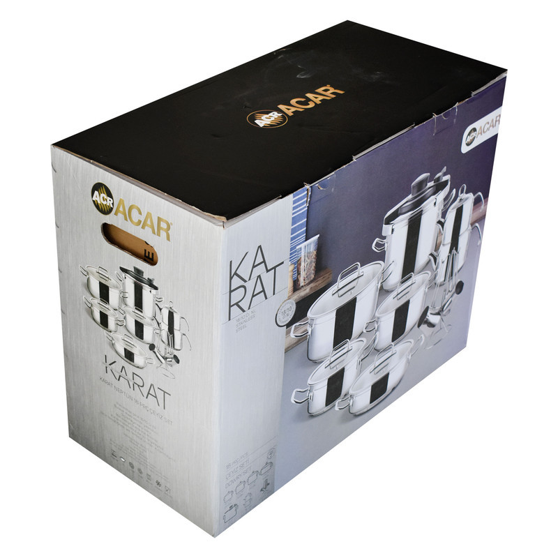 سرویس پخت و پز 18 پارچه اجار مدل Karat