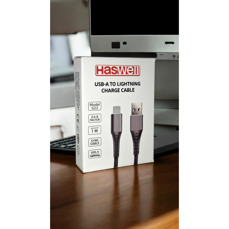 کابل تبدیل USB به لایتنینگ هزول مدل G22 طول 1 متر