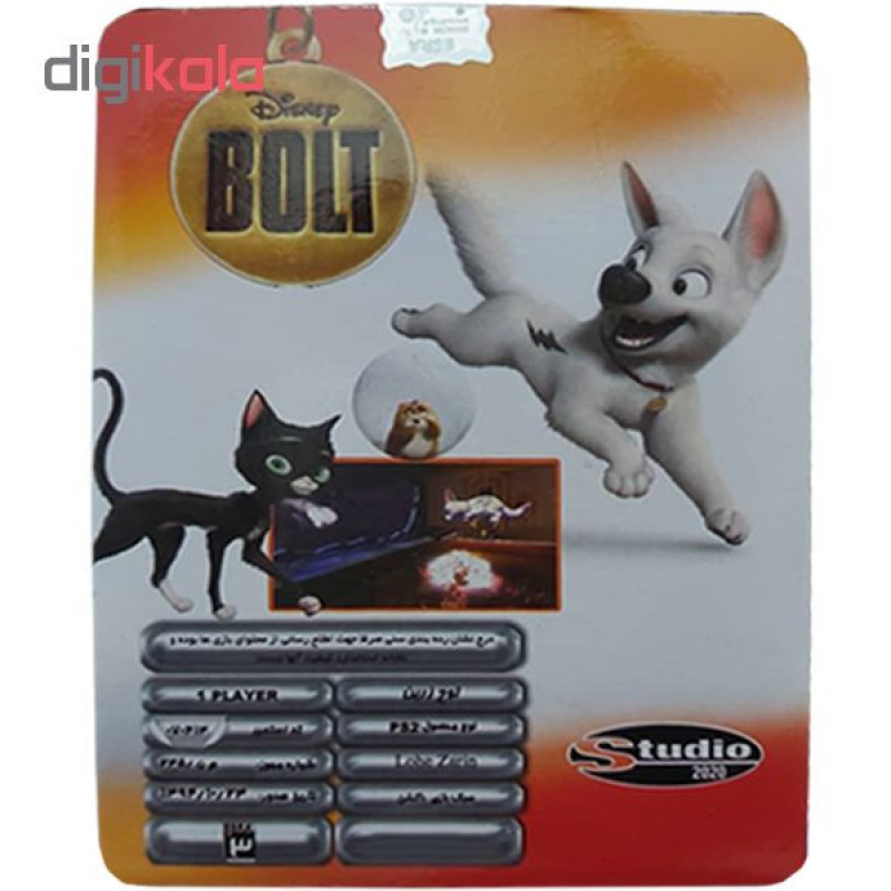بازی BOLT مخصوص PS2 نشر لوح زرین