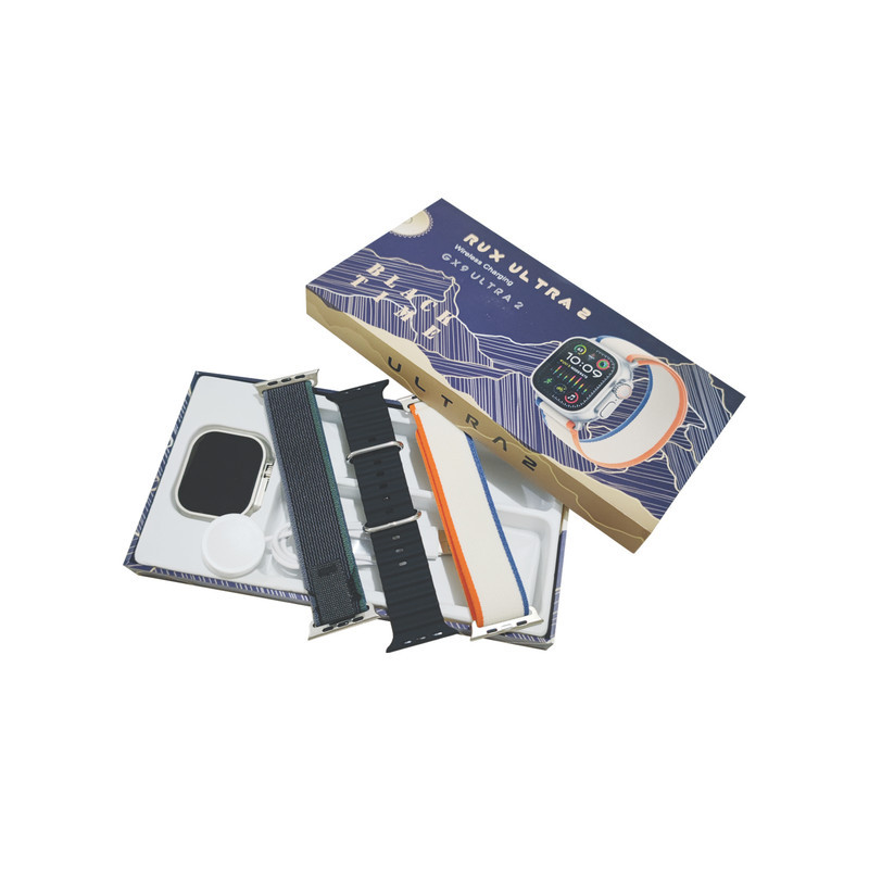ساعت هوشمند بلک تایم مدل GX9 ULTRA 2 دارای قابلیت های صفحه نمایش رنگی و لمسی، کنترل موسیقی، بند سیلیکون