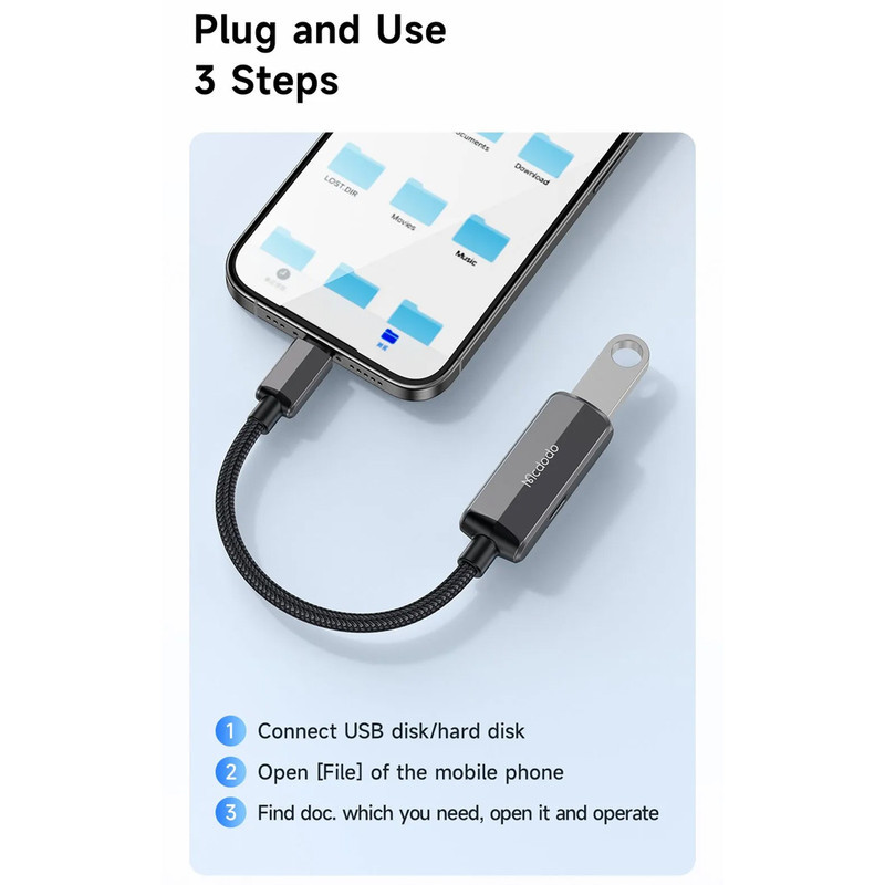 مبدل USB-C به USB مک دودو مدل CA-283