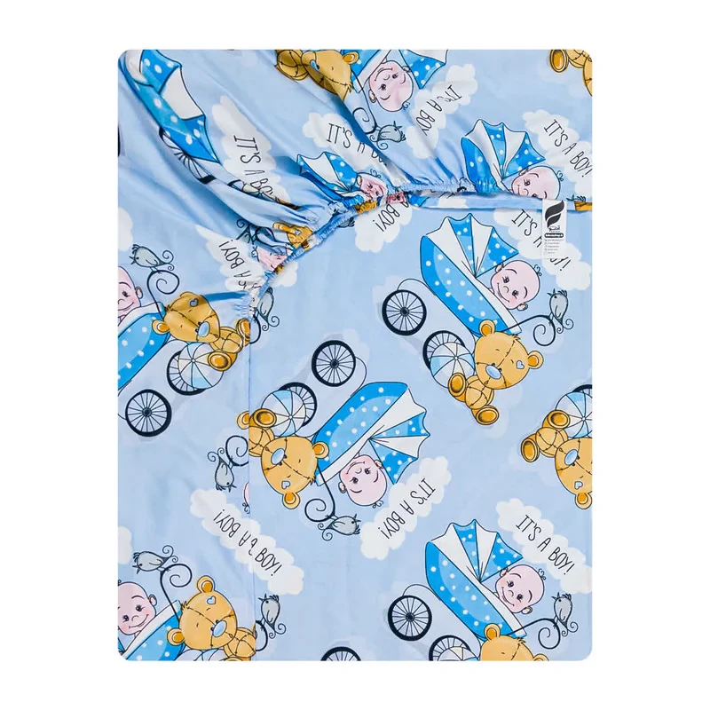 ملحفه کودک آدنو مدل Baby کد CH163 سایز 70x135 سانتی متر