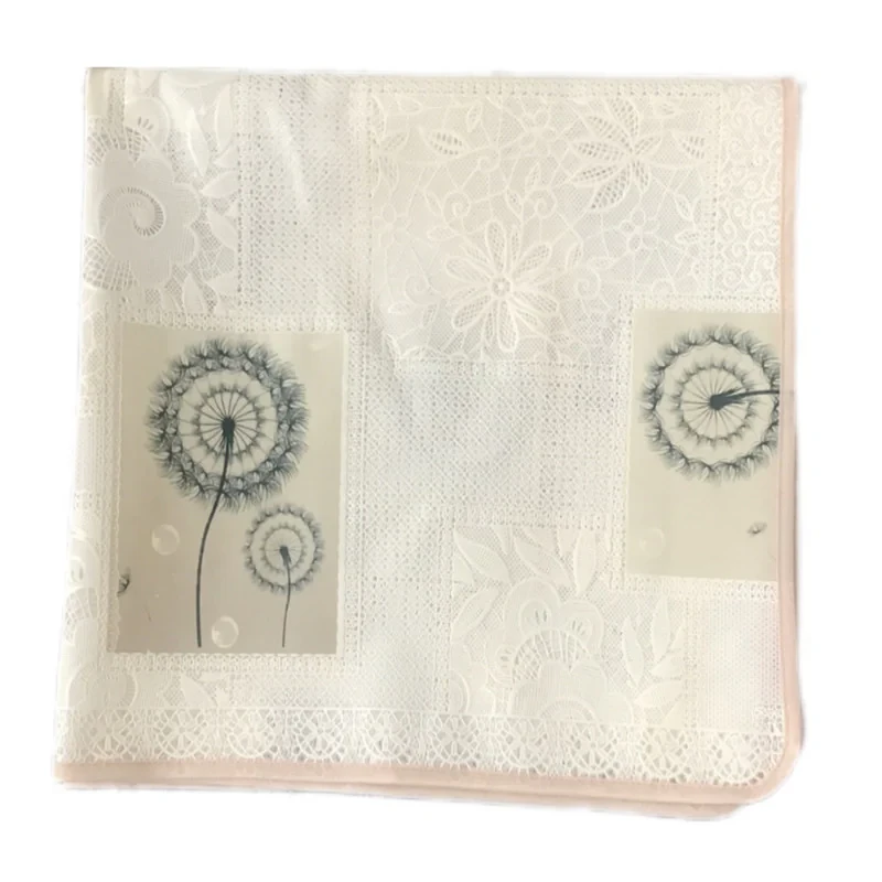 سفره 6 نفره مدل رویال طرح گیپور سایز 140×100 سانتی متر