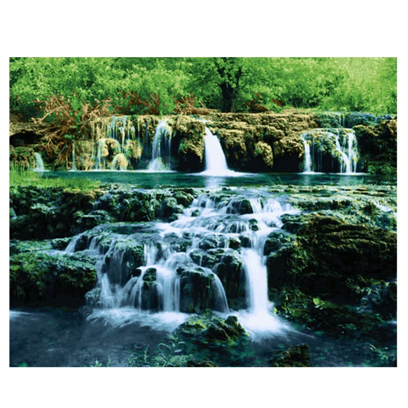 نخ و نقشه تابلوفرش طرح منظره کد 23147
