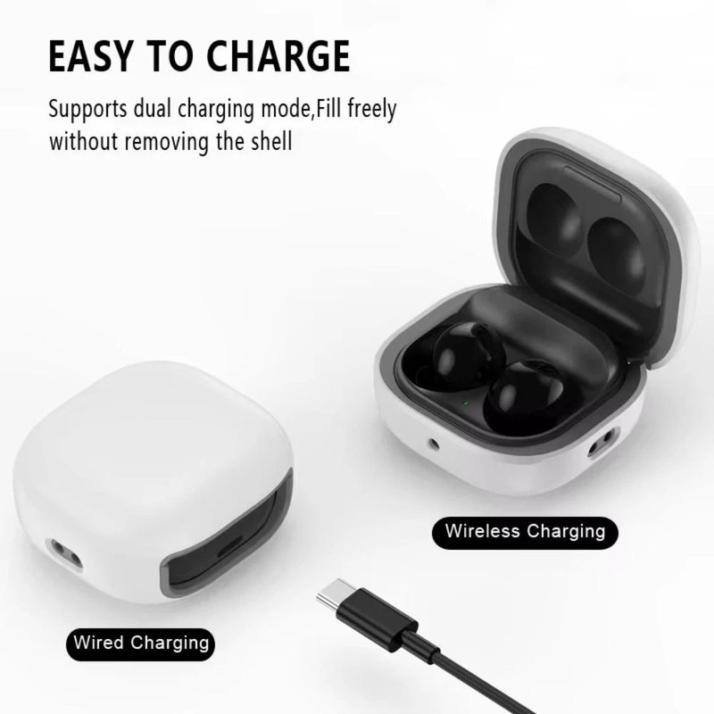 کاور انتک مدل Bewzi مناسب برای کیس هدفون بی سیم سامسونگ Galaxy Buds Live  Buds Pro  Buds 2  Buds 2 Pro  Buds FE
