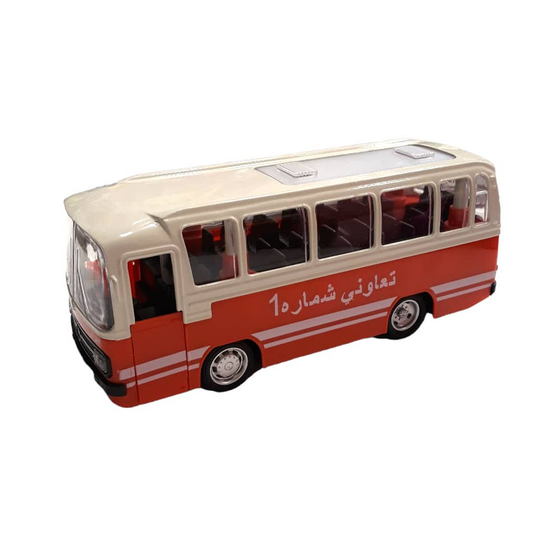 ماشین بازی طرح اتوبوس تعاونی 302 کد 02