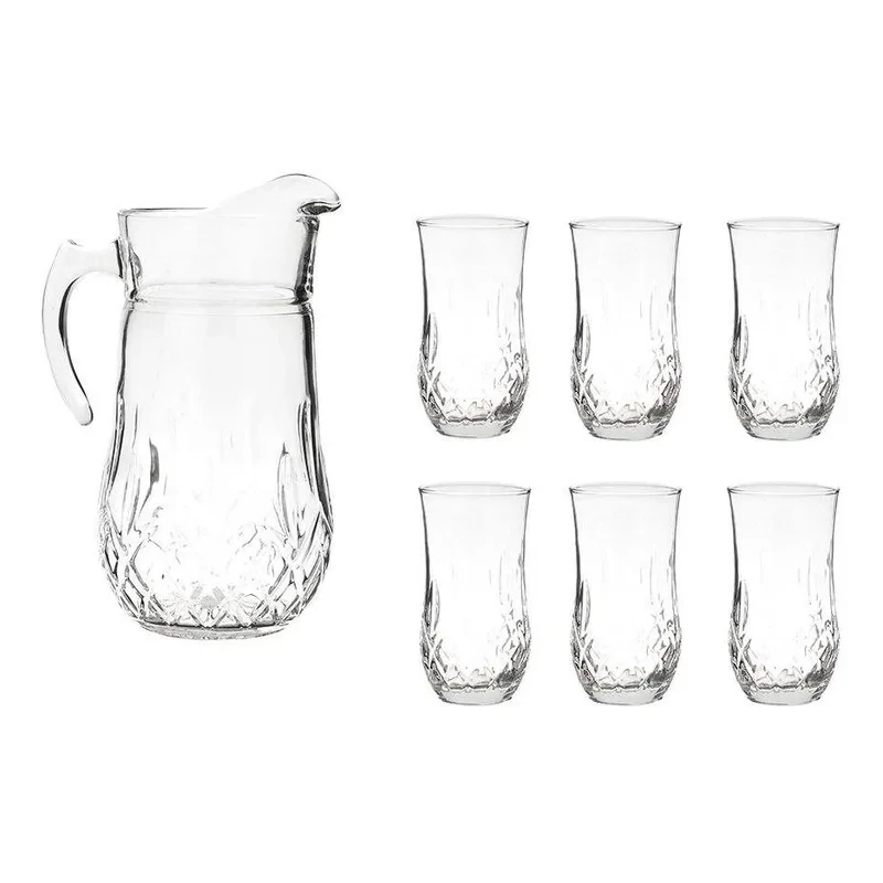 سرویس پارچ و لیوان 7 پارچه نوری تازه مدل لیونا