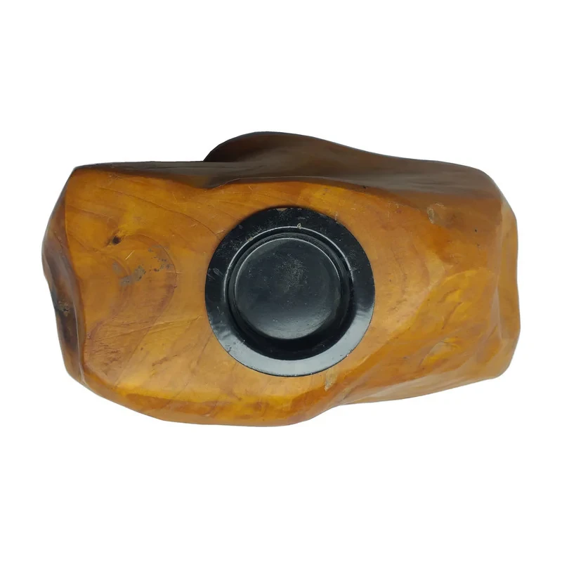 شمعدان چوبی مدل روستیک کد B02