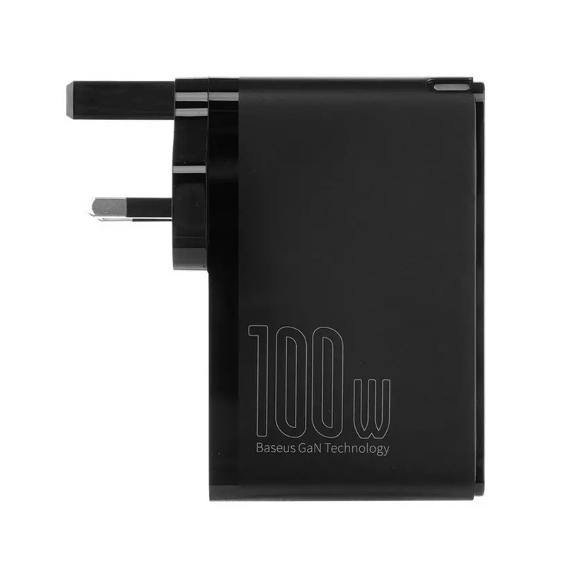 شارژر دیواری 100 وات بیسوس مدل GAN5 PRO 100W به همراه کابل USB-C