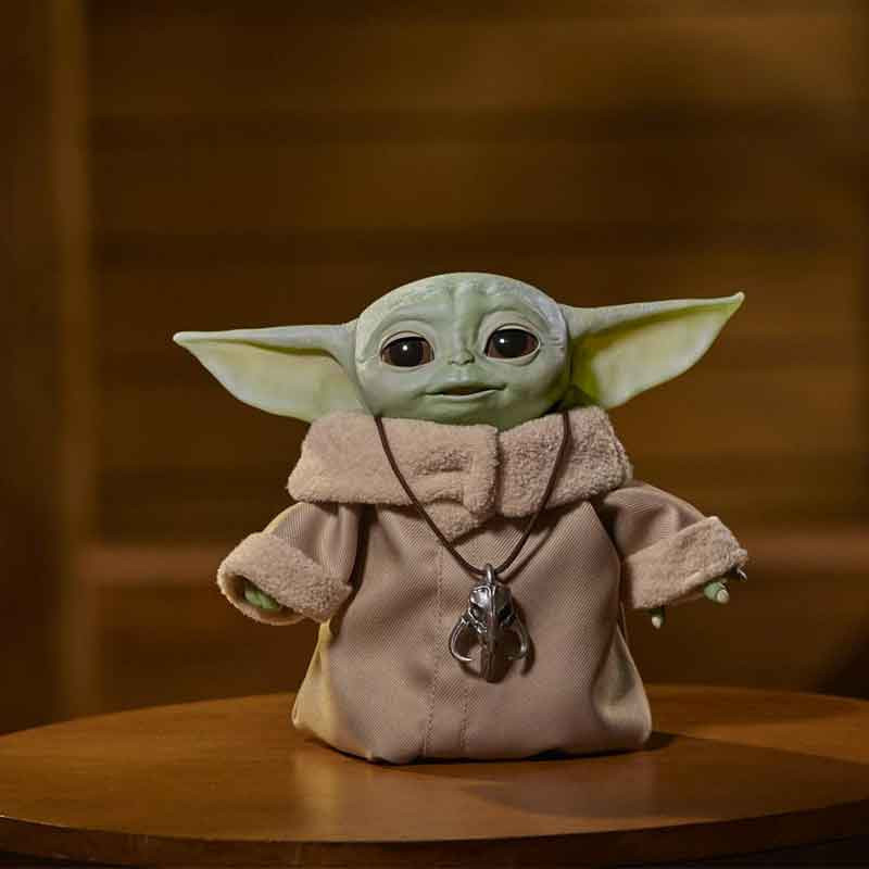 عروسک مدل بیبی یودا طرح The Child Animatroni ارتفاع 20 سانتی متر