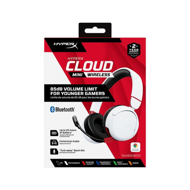 هدست گیمینگ بلوتوثی هایپرایکس مدل Cloud Mini