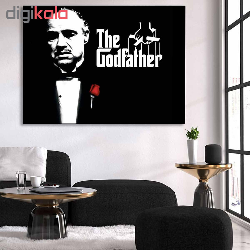 تابلو شاسی گالری استاربوی طرح فیلم God Father مدل بازیگران 0122