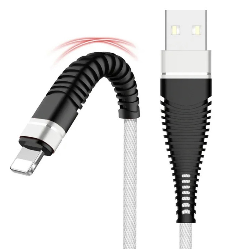 کابل تبدیل USB به لایتنینگ بیسوس مدل powerFlex-H3 طول ۱ متر