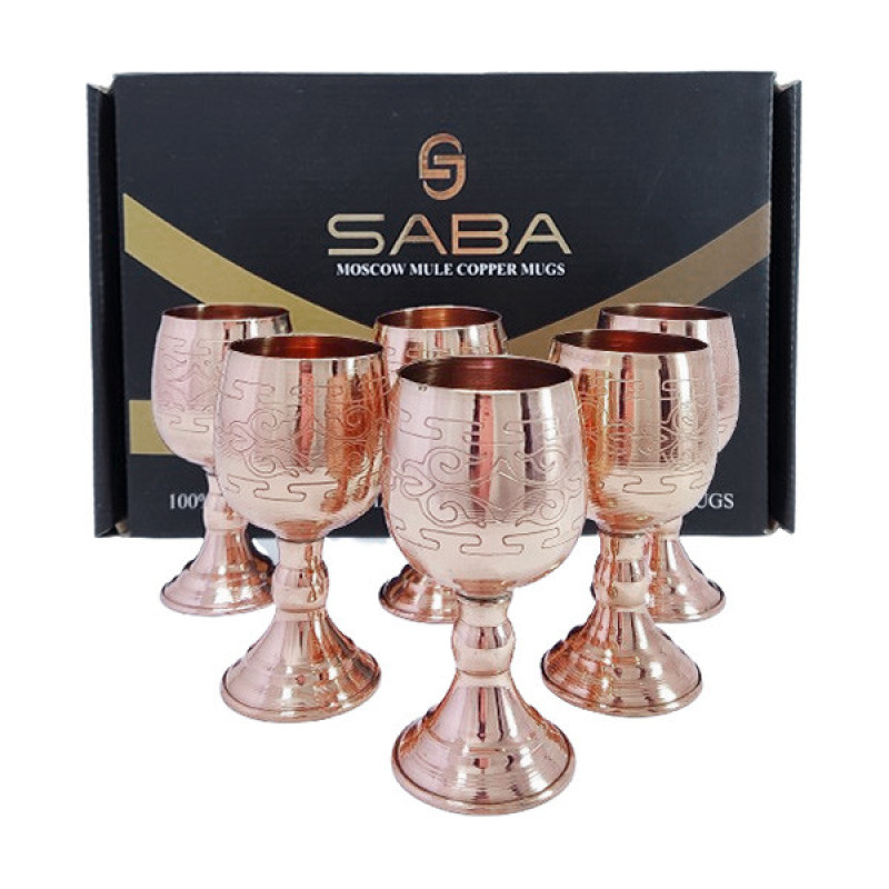 ست هفت سین سنتی مسی مدل جام کد HS68