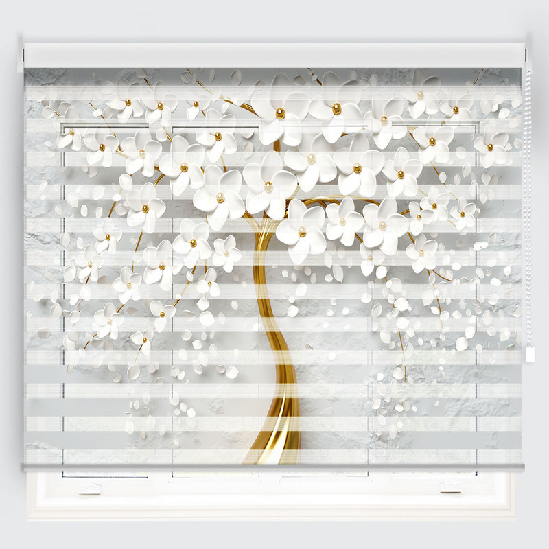 پرده زبرا مدل TD-95 سایز 200x180 سانتی متر