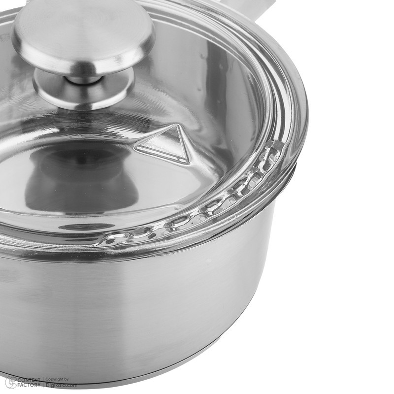 قابلمه استیل ایکیا مدل Hemkomst Saucepan سایز 18
