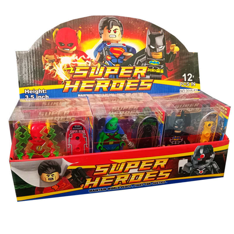 فیگور مدل Super Heroes کد 201552 مجموعه 6 عددی