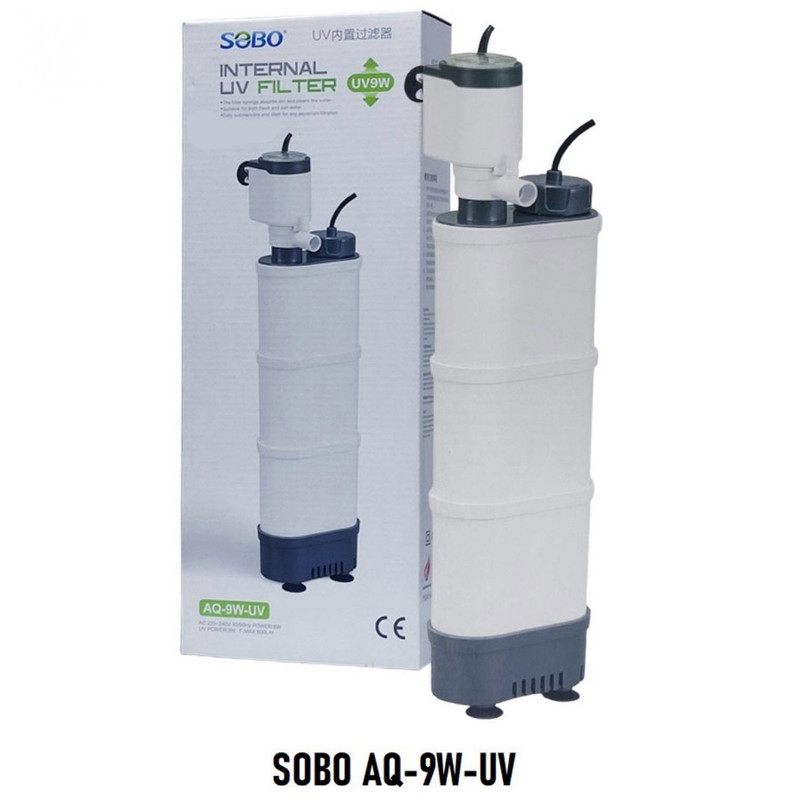 فیلتر داخلی آکواریوم سوبو مدل یووی دار AQ-9w-UV