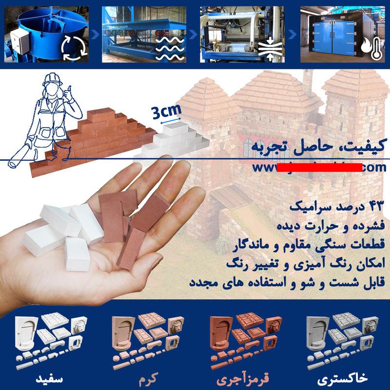 ساختنی مدل بلوک سنگی خانه سازی جمله چین 48p-A