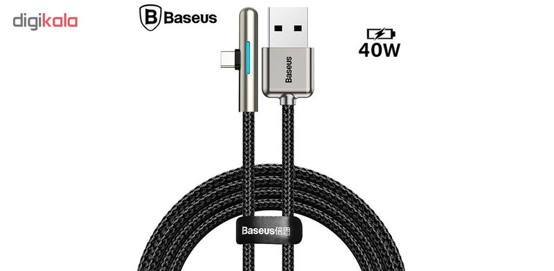 کابل تبدیل USB به USB-C باسئوس مدل CAT7C-B طول 1 متر