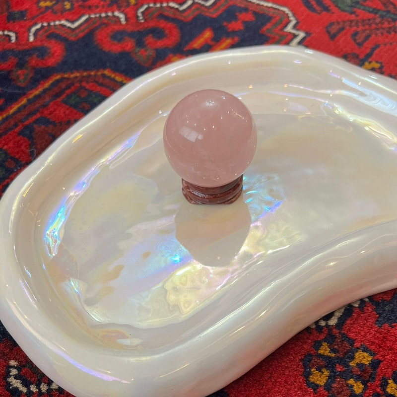 سنگ راف مدل گوی رزکوارتز A