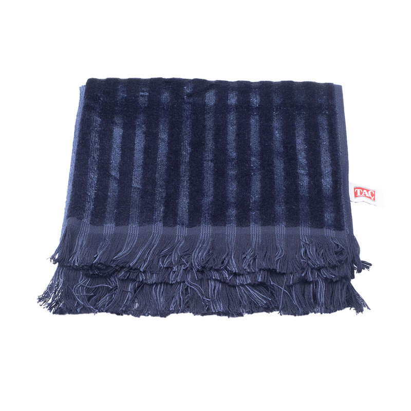 حوله دستی تاچ مدل ویسکون استرایپ سایز 80x40 سانتی متر