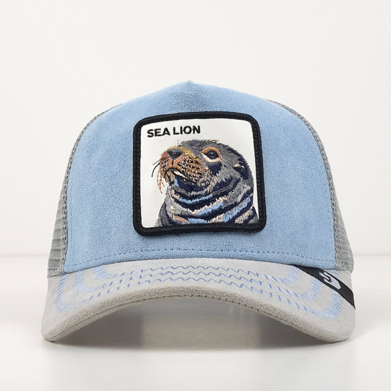کلاه کپ گورین براز مدل پشت تور طرح SEA LION کد4080