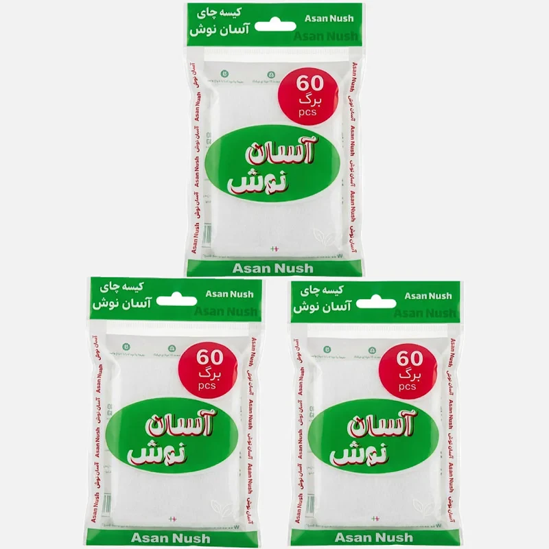 فیلتر چای آسان نوش کد 60M سه بسته 60 عددی