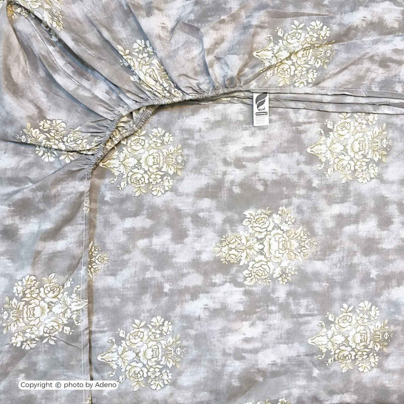ملحفه آدنو مدل توران کد CH144 یک نفره سایز 120x200 سانتی متر