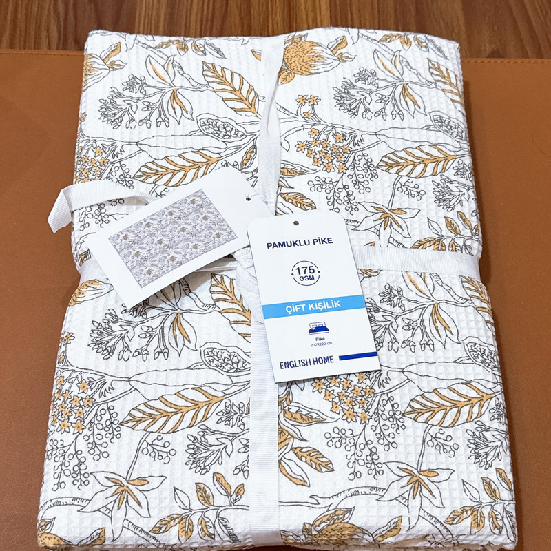 روتختی دو نفره انگلیش هوم مدل Bonnie-cift سایز 220x200 سانتی‌متر
