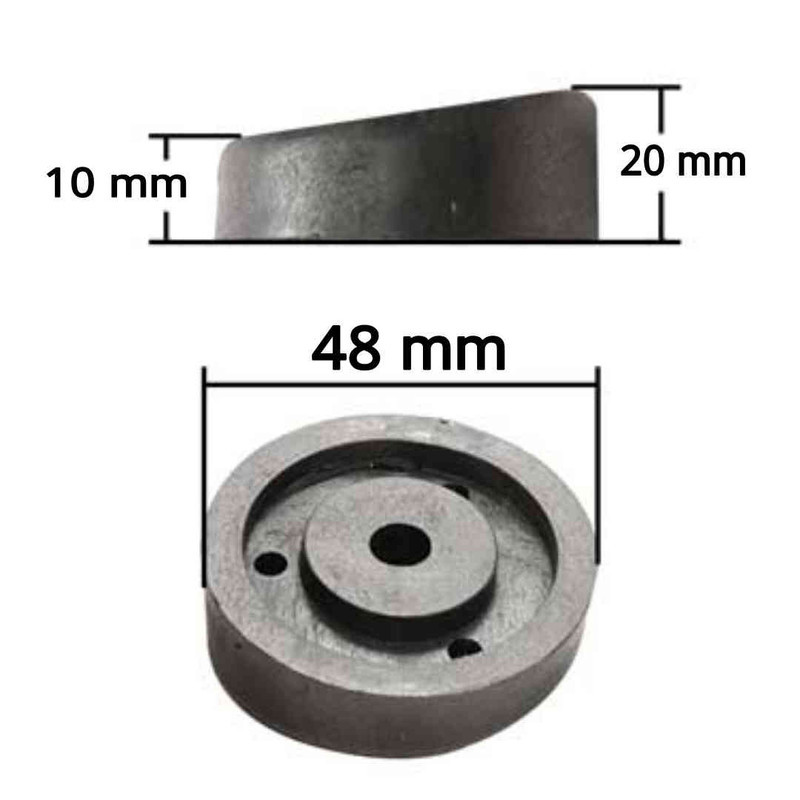 نگهدارنده پایه میز مدل زاویه دار بسته 4 عددی