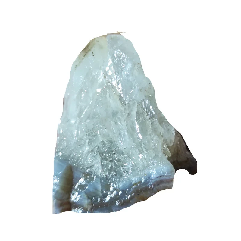 سنگ راف کوارتز عقیق مدل کریستالی بستر L409
